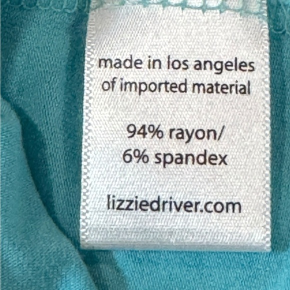 EUC Turquoise Lizzie Driver Golf Polo Lilly Vibes soft and Comfy LARGE Fitted - Picture 6 of 7